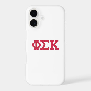 Phi Sigma Kappa Letters iPhone 17 Case