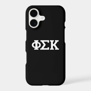 Phi Sigma Kappa Letters iPhone 17 Case