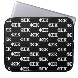 Phi Sigma Kappa Letters Laptop Sleeve