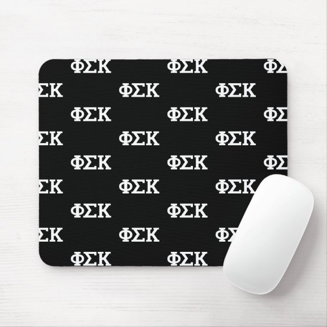 Phi Sigma Kappa Letters Mouse Pad (With Mouse)