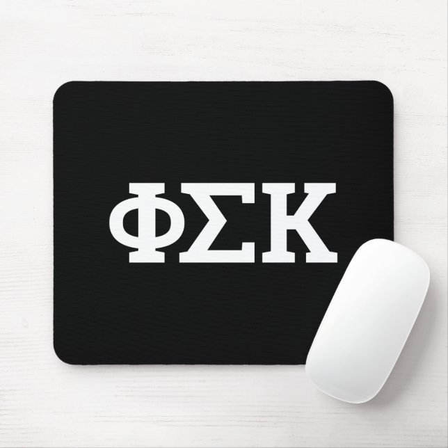Phi Sigma Kappa Letters Mouse Pad (With Mouse)