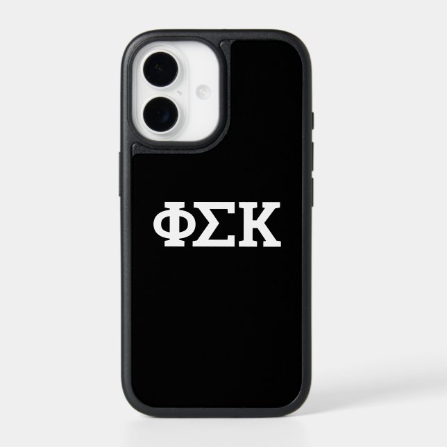 Phi Sigma Kappa Letters Otterbox iPhone Case (Back)