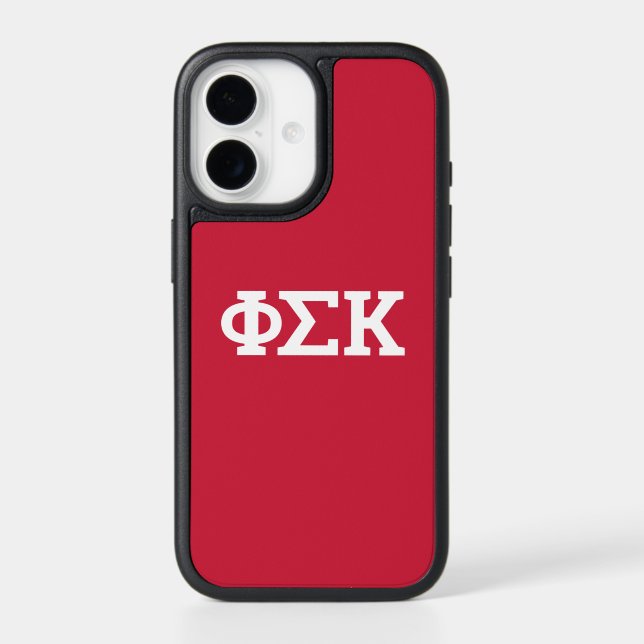 Phi Sigma Kappa Letters Otterbox iPhone Case (Back)