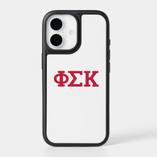 Phi Sigma Kappa Letters iPhone 17 Case