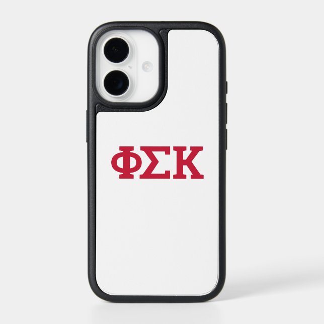 Phi Sigma Kappa Letters Otterbox iPhone Case (Back)