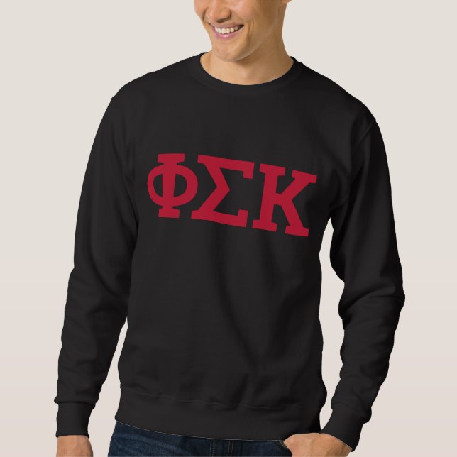 Phi Sigma Kappa Letters Sweatshirt (Front)