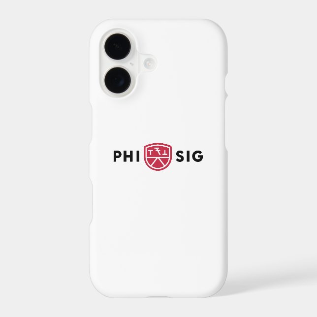 Phi Sigma Kappa Logo Case-Mate iPhone Case (Back)