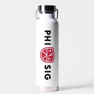 Phi Sigma Kappa Logo Water Bottle