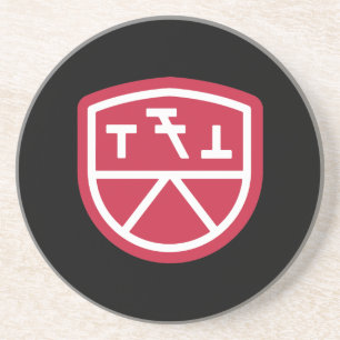 Phi Sigma Kappa Shield Coaster