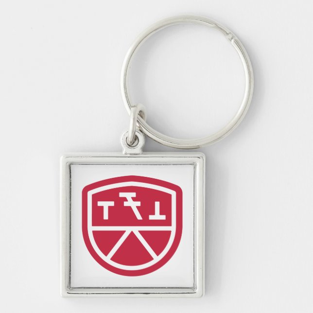 Phi Sigma Kappa Shield Keychain (Front)
