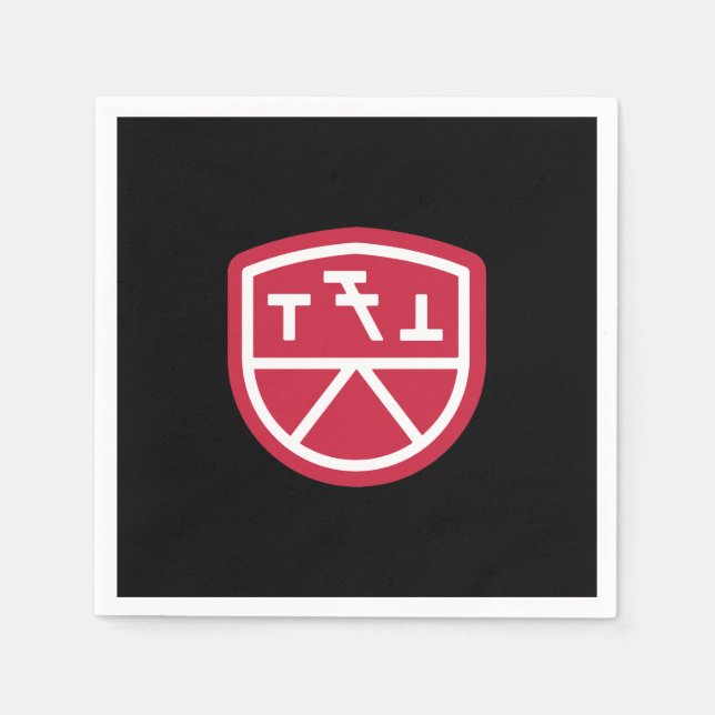 Phi Sigma Kappa Shield Napkins (Front)