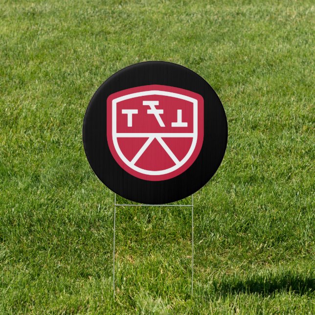 Phi Sigma Kappa Shield Sign (Insitu)