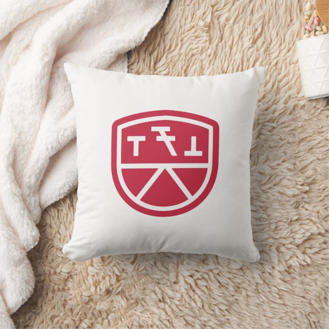 Phi Sigma Kappa Shield Throw Pillow (Blanket)