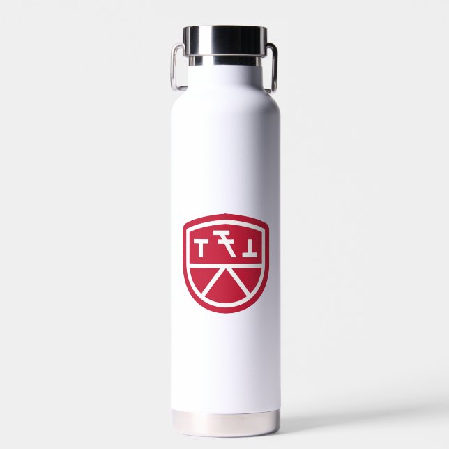 Phi Sigma Kappa Shield Water Bottle (Front)