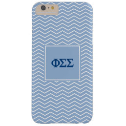Phi Sigma Sigma | Chevron Pattern Barely There iPhone 6 Plus Case
