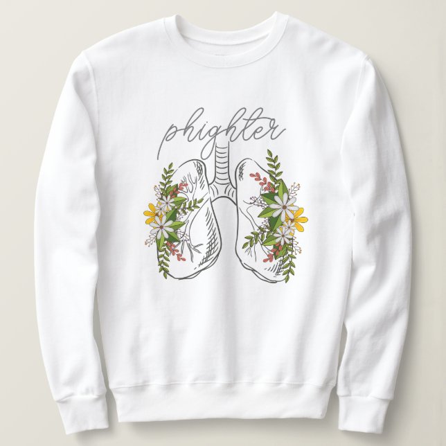 Phighter Floral Lung Sweatshirt (Design Front)