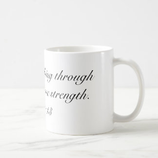 Phil 4:13 coffee mug