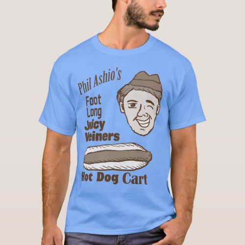 Phil Ashios Hot Dog Cart 2 Mens Shirt