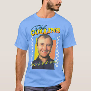 Phil Collins Retro 80s Aesthetic Fan Design 2 T-Shirt