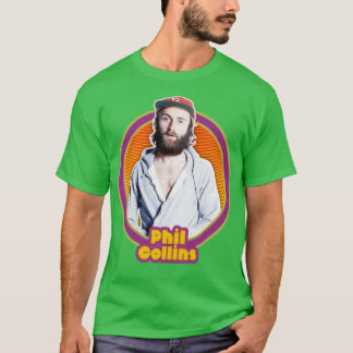 Phil Collins Retro 80s Fan Design T-Shirt
