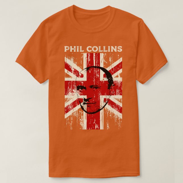 phil collins T-Shirt (Design Front)