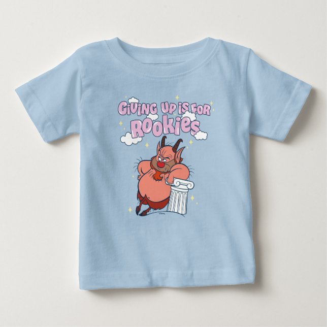 Phil - Giving Up is for Rookies Baby T-Shirt (Front)