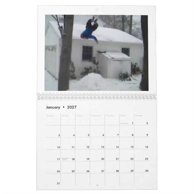 phil money, Phil's Calendar (Jan 2027)