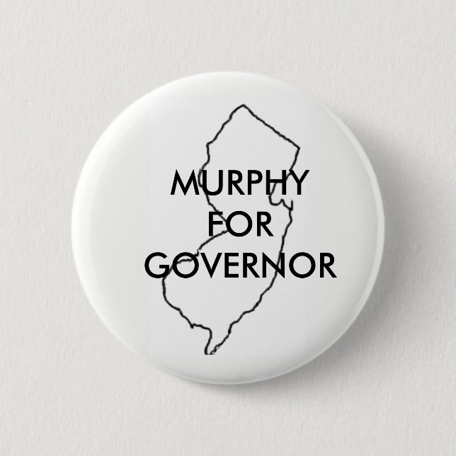 Phil Murphy for New Jersey Governor 2021 Button (Front)