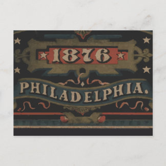 Philadelphia 1876 pennsylvania postcard