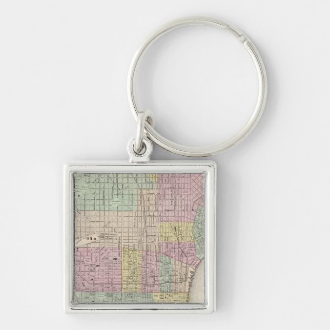 Philadelphia 2 keychain (Front)