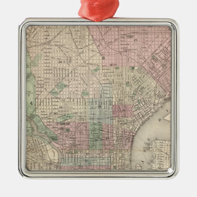 Philadelphia 3 metal ornament (Front)