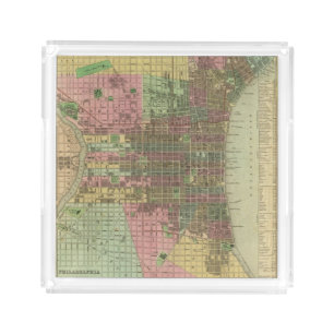 Philadelphia 4 acrylic tray