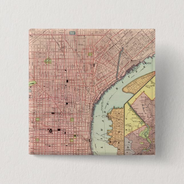 Philadelphia 5 pinback button (Front)