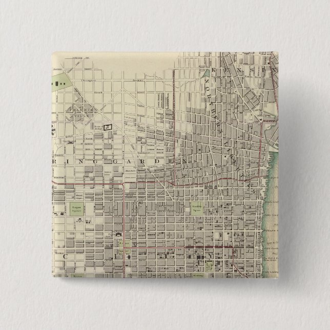 Philadelphia 8 button (Front)