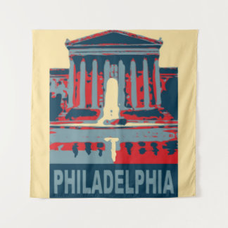 Philadelphia, add text, Tapestry