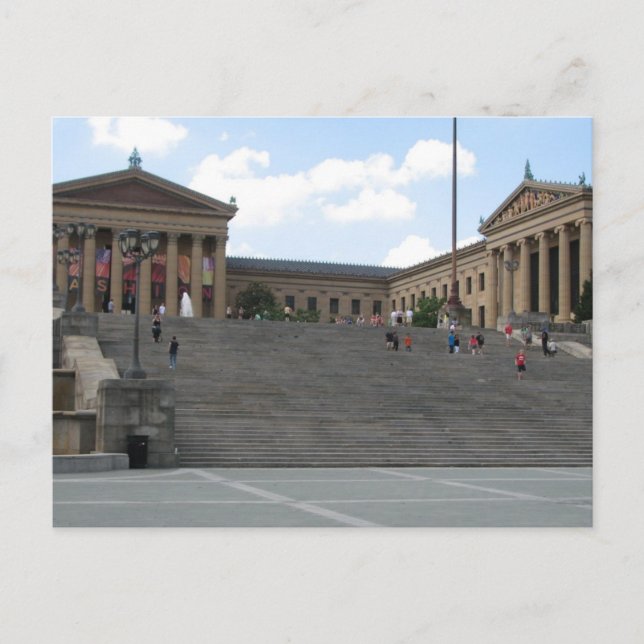 Philadelphia Art Museum 2 Postcard (Front)