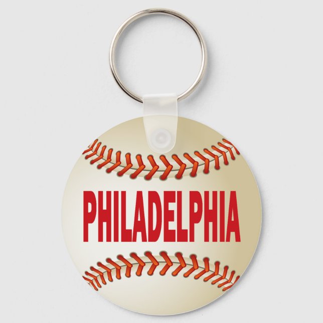 PHILADELPHIA BASEBALL KEYCHAIN (Front)