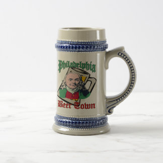 Philadelphia Beer Town Beer Stein