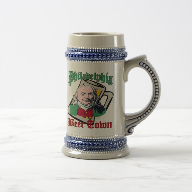 Philadelphia Beer Town Stein (Right)