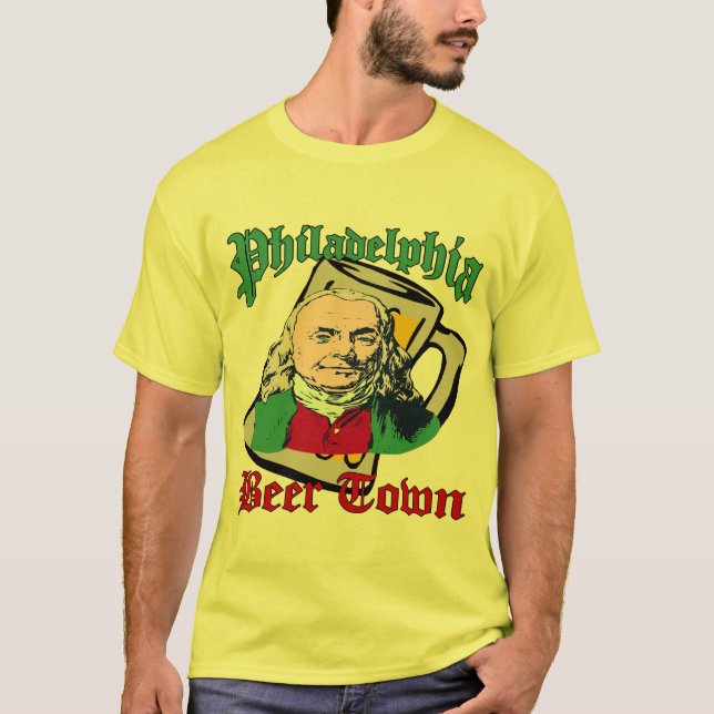 Philadelphia Beer Town T-Shirt (Front)
