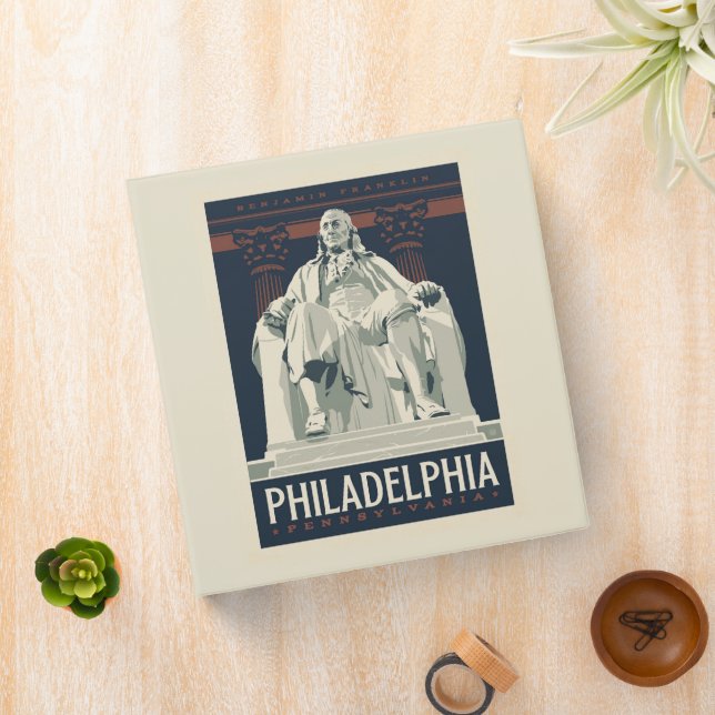 Philadelphia | Benjamin Franklin Institute 3 Ring Binder (In Situ)