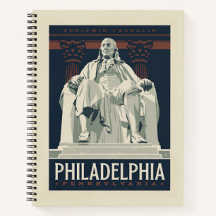Philadelphia Benjamin Franklin Institute Notebook