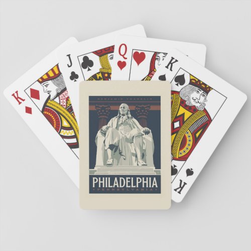 Philadelphia  Benjamin Franklin Institute Poker Cards