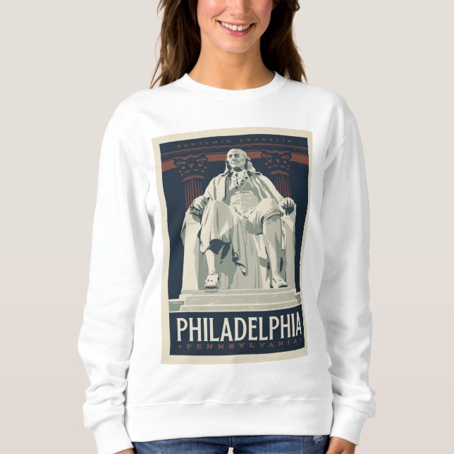 Philadelphia | Benjamin Franklin Institute Sweatshirt (Front)