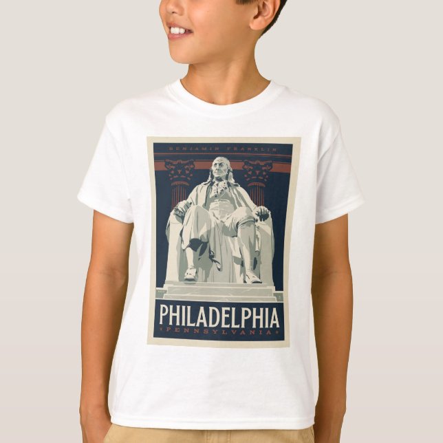 Philadelphia | Benjamin Franklin Institute T-Shirt (Front)