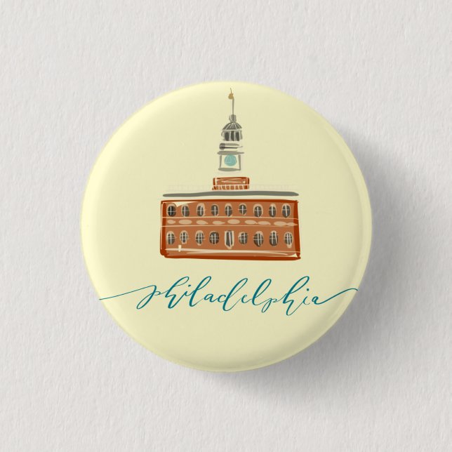Philadelphia Button (Front)