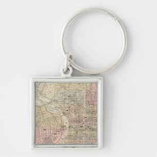 Philadelphia, Camden 2 Keychain
