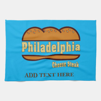 Philadelphia Cheese Steak design Kitchen Towel
