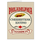 Philadelphia Cheese Steak Eating Champ (Front)
