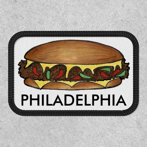 Philadelphia Cheese Steak Philly Cheesesteak Food Patch